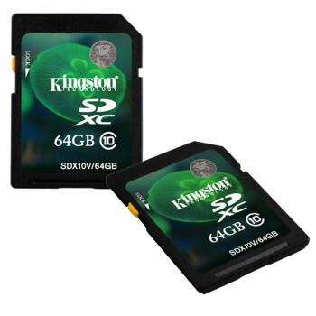 再降价：Kingston 金士顿 64GB Class10 SD高速存储卡