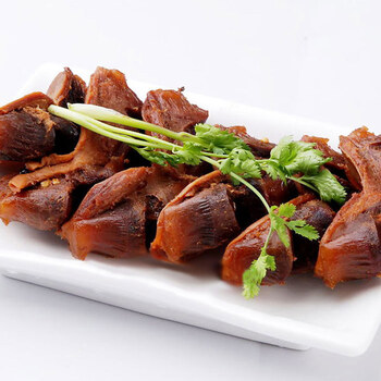 江西特产 煌上煌卤卤仙酱卤鸭肫80g*5