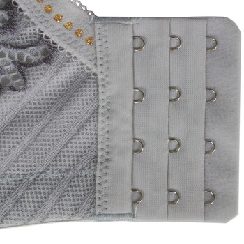 夏娃之秀魔力挺调整型性感微震挺正品前扣文胸8899 银灰 85b=38b薄杯