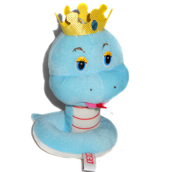 喵喵喔 精致新颖毛绒玩具皇冠蛇(小号) 3