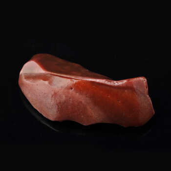 > 沙漠时光 新疆哈密红蛋白石玉原石001369天然成形呈色细腻