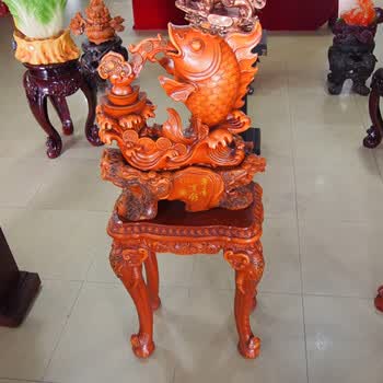 艺博 年年有余树脂工艺品 落地大件套摆件 大型家居装饰乔迁开业 ky03
