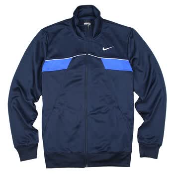 耐克nike男款网球系列休闲运动夹克外套运动服 dd 425356-451 蓝色 l