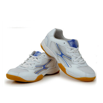 喜攀登/xpd 乒乓球鞋 透气轻便 男女情侣运动鞋 a370 白兰色 36