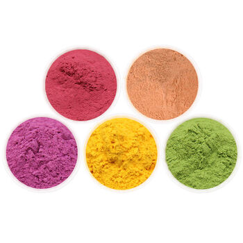 100g200g500g蔬菜粉果蔬粉彩色蔬菜粉南瓜粉紫薯粉菠菜粉草莓粉 五色