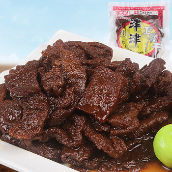 90g10袋津津卤汁豆腐干苏州特产零食素食豆干网红小吃卤汁味