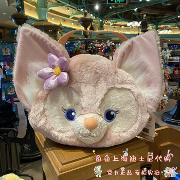 迪士尼上海国内代购玲娜贝儿双肩包背包斜挎包书包痛包单肩大脸包 玲