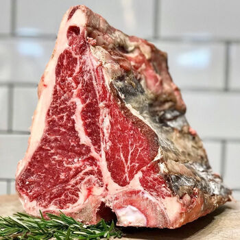 悦君心 熟成牛排 干式熟成35天m3 安格斯 t骨牛排 1000g顺丰速运 熟成