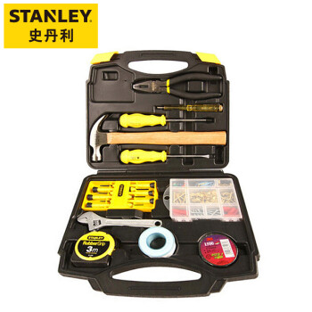 史丹利（Stanley）25件套家用工具箱套装 多功能手动工具箱 组套工具 五金工具组合套装LT-801
