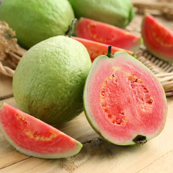 创鲜源广东红心番石榴新鲜芭乐水果尝试1斤装