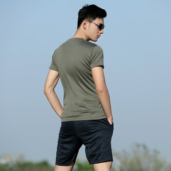 戎誓体能服男女情侣短袖t恤体能训练速干工作服体能 陆 短袖