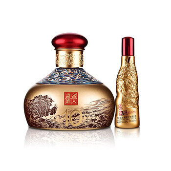 五粮液52°密鉴(艺术金)225ml五粮液股份出品 53°容大酱酒(10)253ml