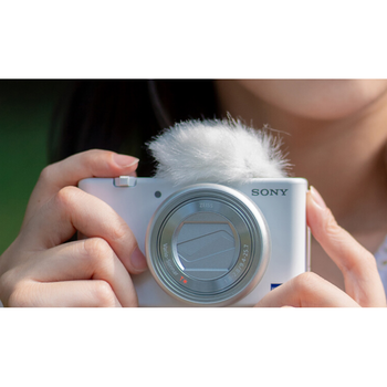 e10微单卡片机视频vlog高清数码相机zv1zve1 【99新】索尼zve10白色单