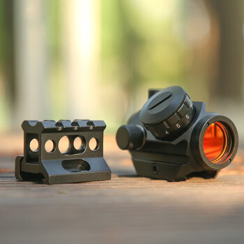 突鹰光学全息102内红点瞄准镜 增高底座1x20快速寻鸟镜瞄准器可调节