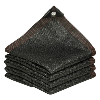 遮阳网一米宽遮阳网晒网加密加厚家用车用大棚养殖农用黑色遮阴 u14针