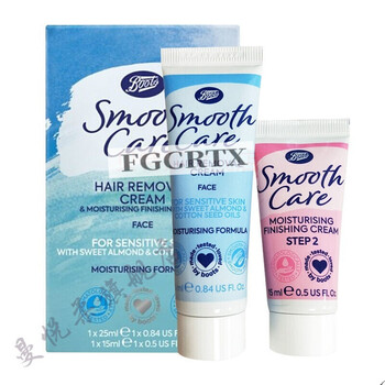 zozy脱毛膏英国boots面部脱毛膏唇部脱毛唇毛脱毛膏脱唇毛女士小胡子