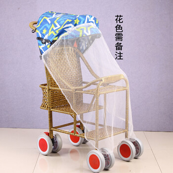 2-5岁竹编织婴儿车宝宝婴儿竹藤轻便小孩推车藤编车仿藤儿童藤椅小