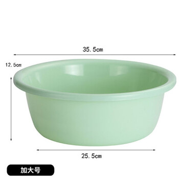 加厚塑料洗脸盆家用大中小号洗衣服盆子学生宿舍洗脚盆婴儿小面盆加厚