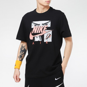 耐克短袖nikeairjordan运动休闲印花圆领透气短袖t恤dm3218cz8384db