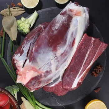 坊森贝金钱现杀新鲜5斤纯正散养黄牛肉牛腱子肉牛腿腱子肉3斤花腱农家