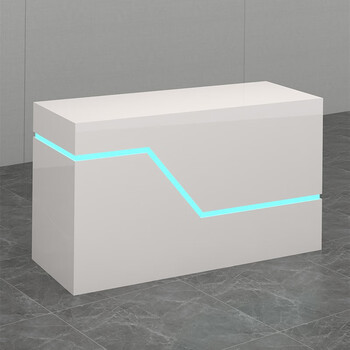 迈尔伦家具 科技馆产品展示台公司烤漆展示柜异形发光展台桌电子产品