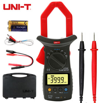 优利德（UNI-T）UT206 钳形表数字钳形万用表1000A交流电流表数显电工多用表