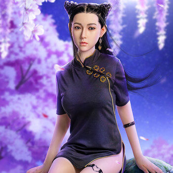 二次元动漫硅胶全身全实体娃娃男用免充气硅胶活动骨架美女真人1:1