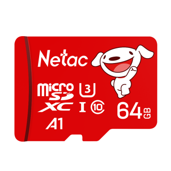 【京东联名款Pro】朗科（Netac）64GB TF（MicroSD）存储卡 A1 U3 读速100MB/s 行车记录仪摄像机手机内存卡