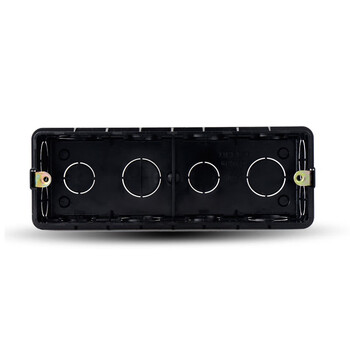 暗盒墙壁开关118型底盒195mm二十孔长方形专用底盒【图片 价格 品牌
