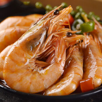 青岛大虾超大海虾鲜活冷冻白虾对虾大虾新鲜海捕大虾海鲜 纯虾4斤装【