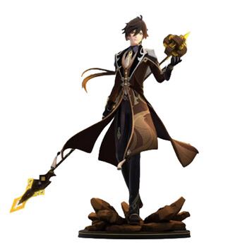 原神钟离手办岩神岩王帝君 站姿 二次元游戏动漫周边公仔模型男生