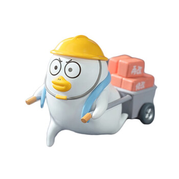 卡佰索图图玩国小刘鸭平凡打工人系列盲盒潮流礼物摆件玩具努力搬砖