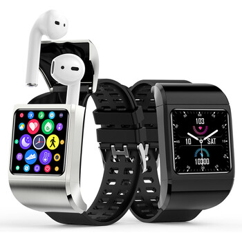 apple 苹果高端智能手表蓝牙耳机二合一运动计步手表消息提醒心率血氧