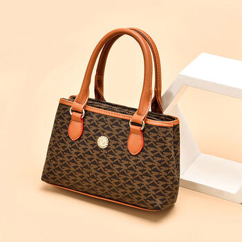 简约中年妈妈包软皮女包婆婆奶奶手拎包女买菜手提小包包 35m纹