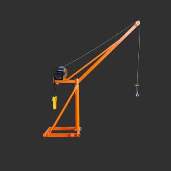 瑞固 吊机升降机 吊机小型升降机提升机1吨室外起重机建筑装修220v吊