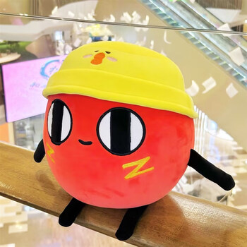 迪士尼(disney)蛋仔派对红小豆玩偶帽子六一儿童节礼物可爱陪伴睡觉