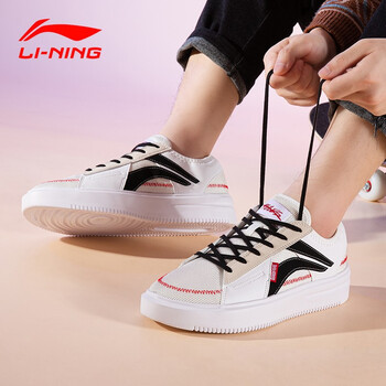 李宁运动休闲鞋男春季反伍系列滑板鞋低帮透气运动鞋