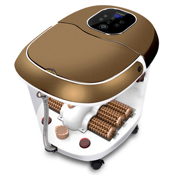 汇优尚品 足浴盆全自动按摩电动洗脚盆足浴器加热按摩深桶泡脚按摩