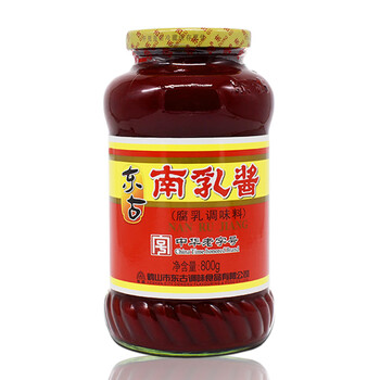 东古南乳酱800g 梅菜扣肉南乳猪手红腐乳调味酱 特制南乳酱 1瓶