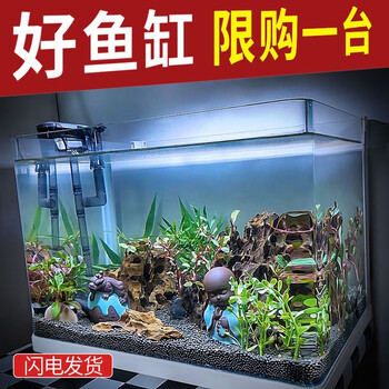 森森小鱼缸桌面造景小型水草缸生态免换水缸客厅超白热弯玻璃水族箱免换水热弯超白23cm鱼缸套餐 带灯 过滤器带17套大礼默认5 图片价格品牌报价 京东