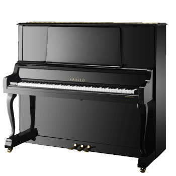 APOLLO日本阿波罗/APOLLO钢琴A-F80HZ 黑色立式专业院校级日本国民品牌 黑色