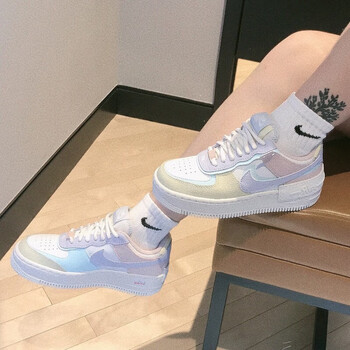 耐克（NIKE）女鞋2024春季新款AIR FORCE1 07 AF1 空军一号时尚休闲板鞋FN7239 CI0919-106 37.5