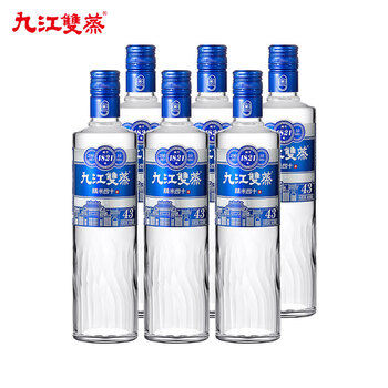九江双蒸白酒双蒸米酒精米系列广东米酒浸泡青梅酒整箱装精米500ml6瓶