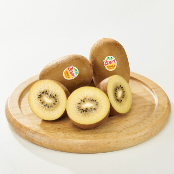 佳沛（zespri）新西兰阳光金奇异果12粒礼盒特大果单果约124-146g水果猕猴桃
