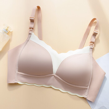 幸孕日哺乳内衣孕妇文胸怀孕期专用聚拢产后喂奶胸罩睡觉可穿夏季薄款