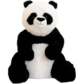 迪士尼山姆熊猫毛绒玩具公仔巨型仿真大熊猫人形玩偶大号柔软抱枕布