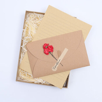 信纸表白情书精美情书信封和信纸ins少女卡通西式高端精致精美套装