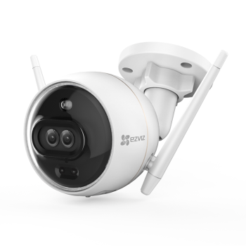萤石C3X(WiFi版)智能双摄互联网摄像机 暗光彩摄 监控摄像头 客流统计 室外防水防尘 H.26