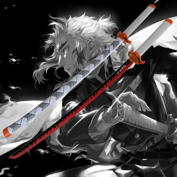 2022新款鬼灭之刃日轮刀炭治郎竹木刀带鞘富冈cos周边时透我妻善逸未