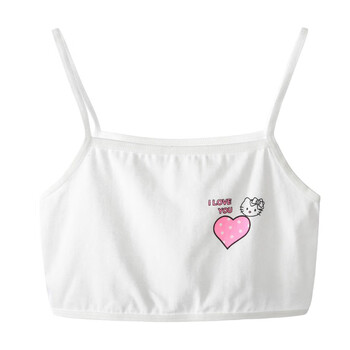 牛牛萌宝 3条装 少女内衣小背心发育期单层学生文胸棉质女童夏季小吊带抹胸带肩带卡通夏love爱心 3条装 胸围29 2cm 图片价格品牌报价 京东
